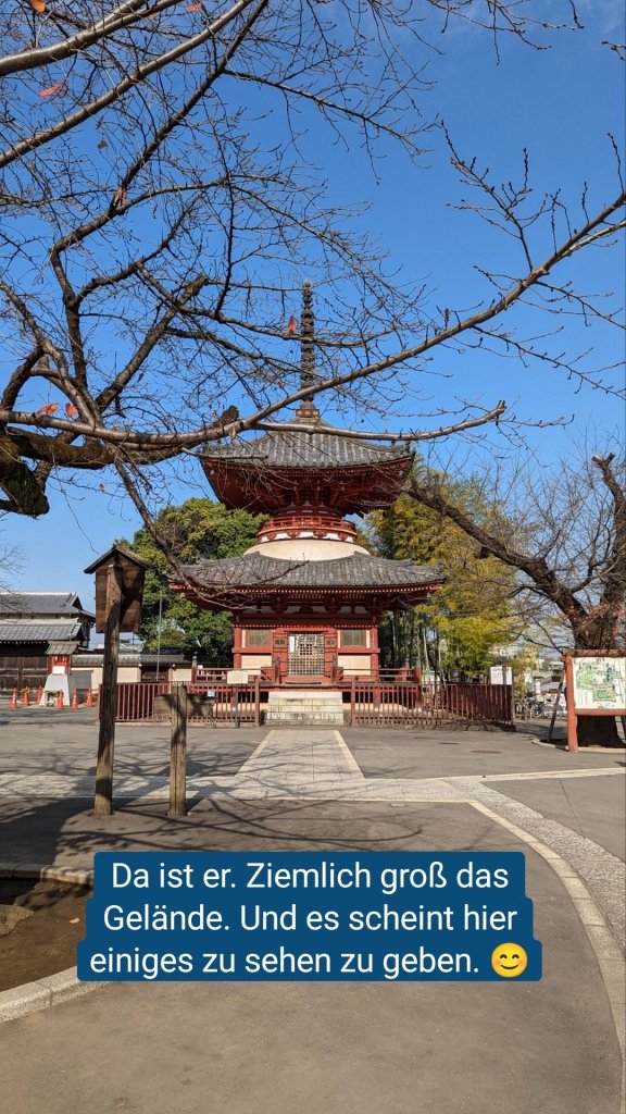 Da ist er. Ziemlich groß das Gelände. Und es scheint hier einiges zu sehen zu geben. 😊