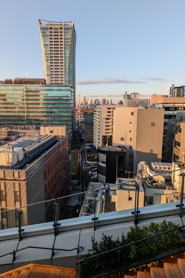 Blick vom Dachgarten des Shibuya Parco