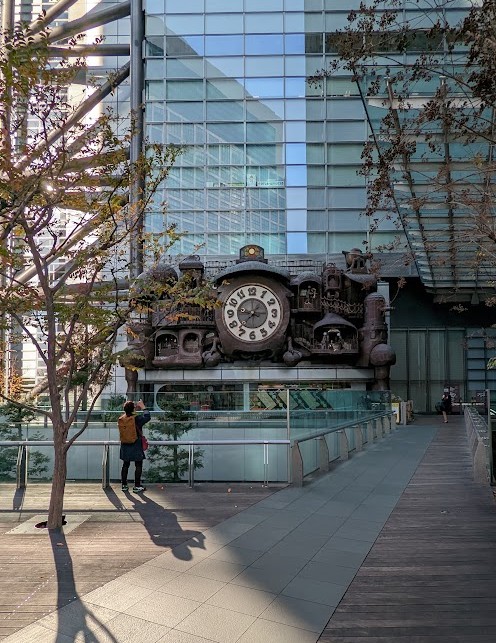 Ghibli-Uhr in Shiodome