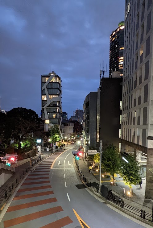 Illumination im Midtown Garden in Roppongi