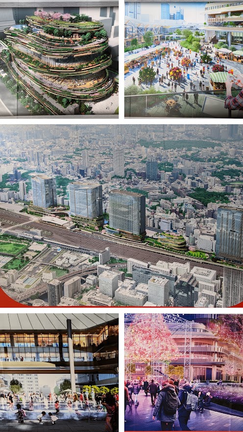 Baustelle der Takanawa Gateway City