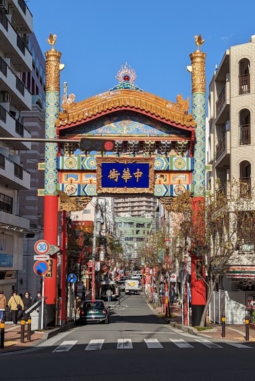 Chinatown in Yokohama am Vormittag