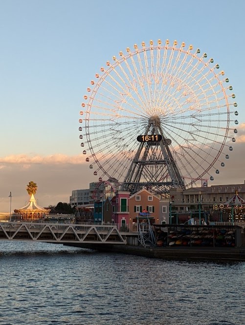 Riesenrad Cosmo Clock 21 in Yokohama