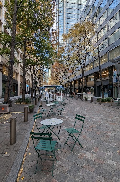 Marunouchi am Vormittag