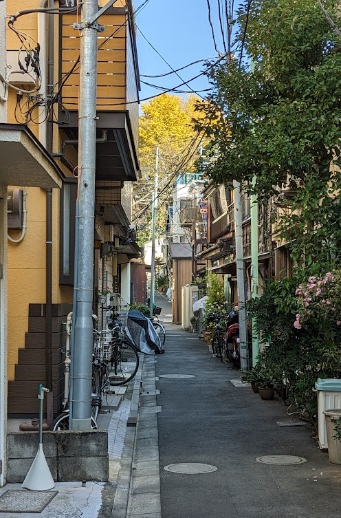 Ruhige Gasse in Yanaka