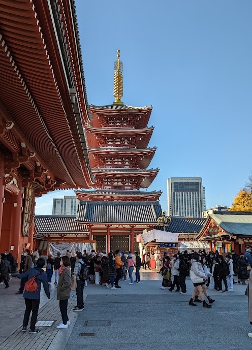 Überdachte Einkaufsstraße in Asakusa