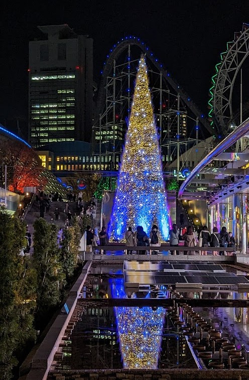 Weihnachtsillumination am Tokyo Dome