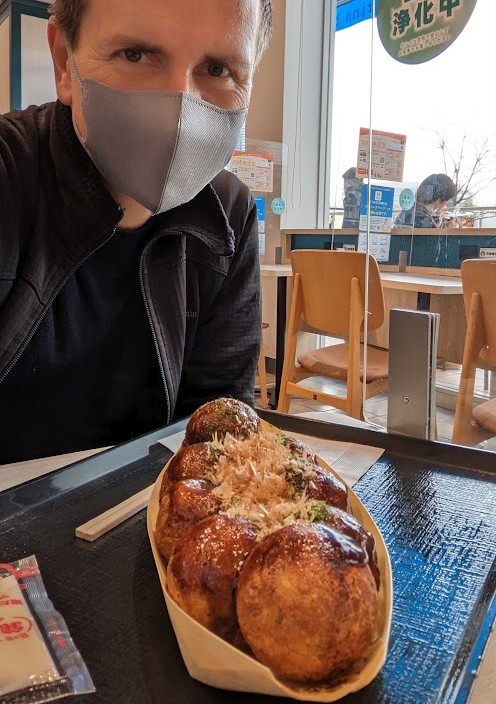 Takoyaki in Toyosu