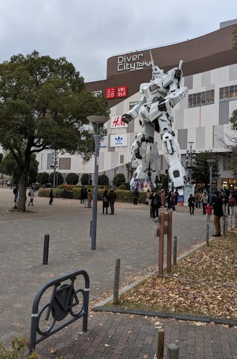 Gundam-Statue an der DiverCity in Odaiba