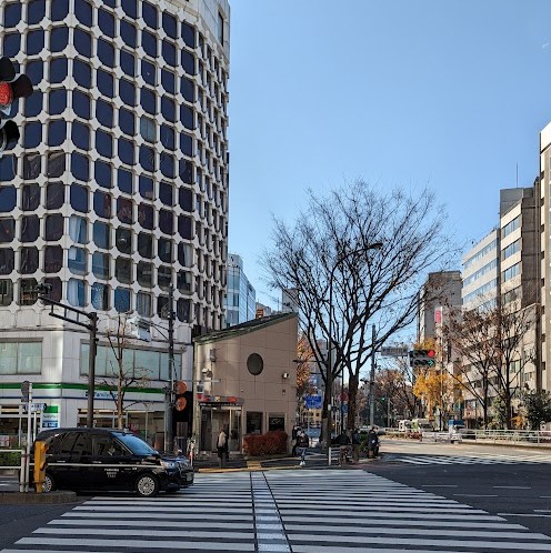 Kleine Polizeiwache in Tokio