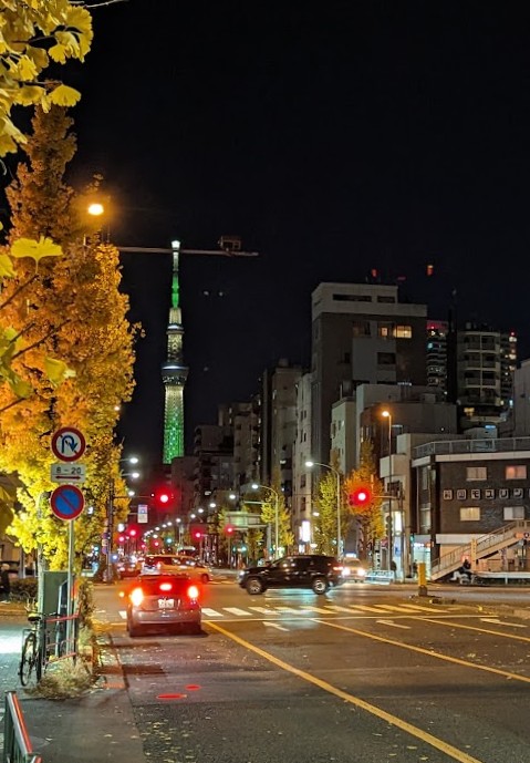 Viertel nördlich von Ueno im Stil der 90er
