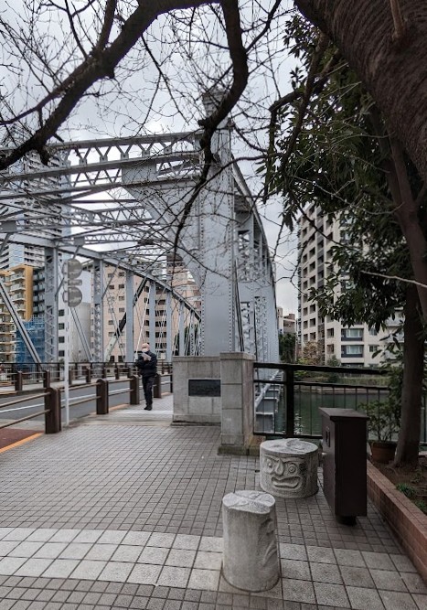 Stahlbrücke Minami-Takahashi von 1932